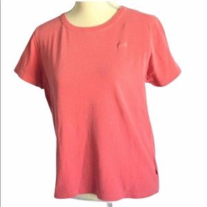Vans tee t shirt faded red woman top xl